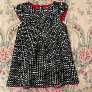 Girls formal woven dress with lining